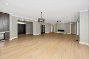 hardwood living room