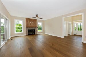 living room engineered floor